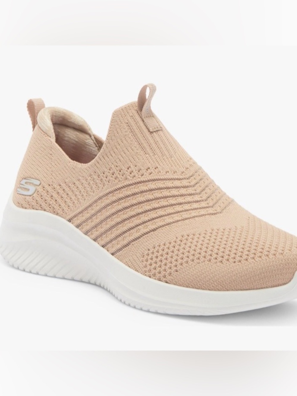 Skechers Women's Knit Slip-On Sneaker.